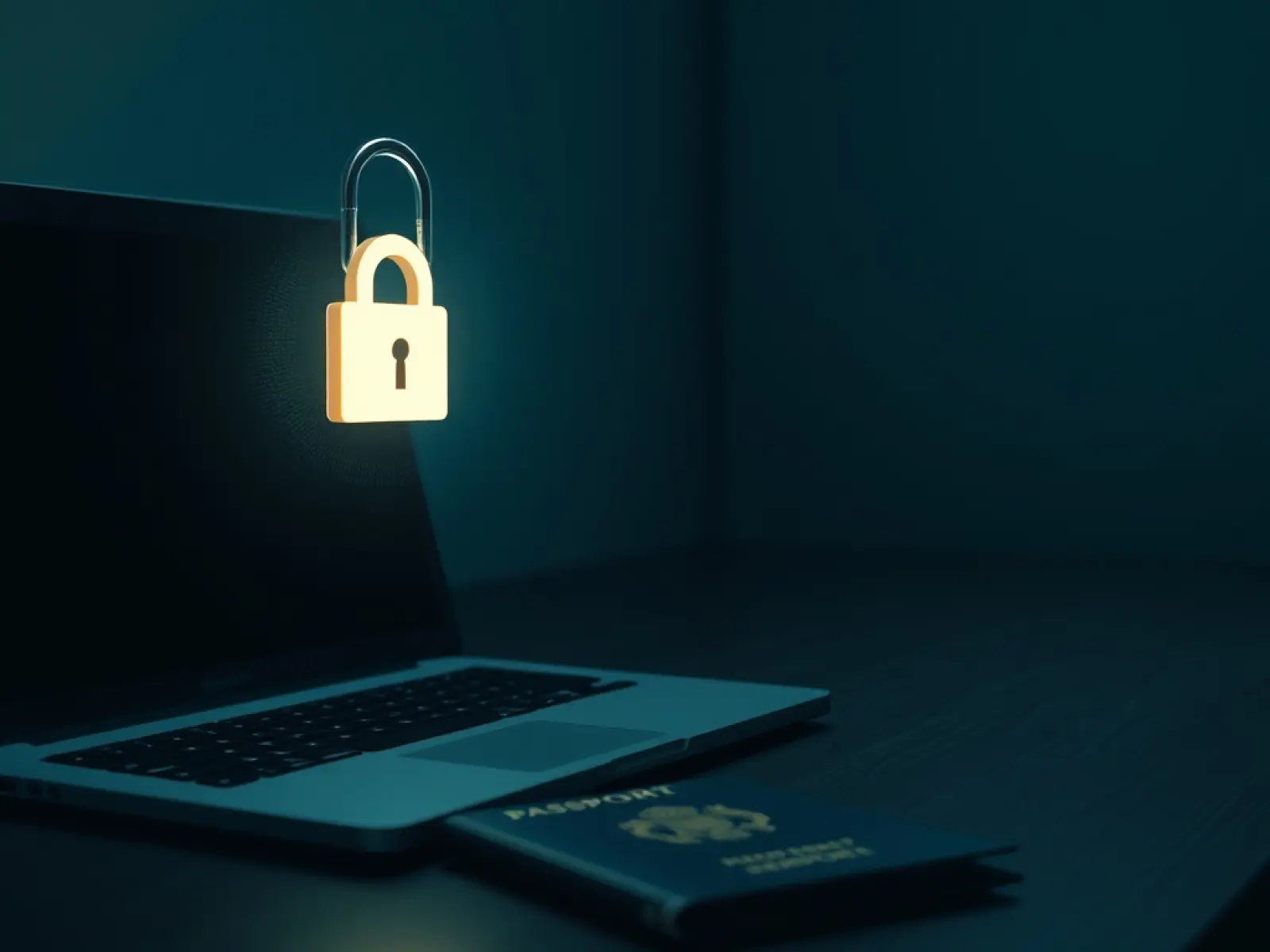 Digitales Schloss als Symbol für Datenschutz bei FS Casino